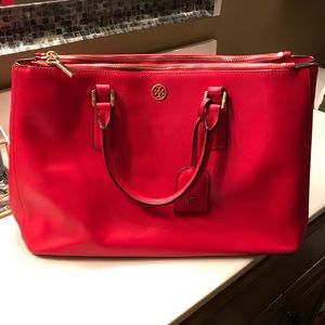 Tory Burch Large Robinson Double Zip Tote